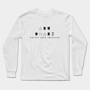 Unleash Your Wanderlust: Discover Abu Dhabi in Style Long Sleeve T-Shirt